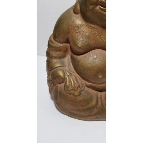 Laughing Buddha Heavy stone or ceramic 5.1304 - Picture 5 of 16
